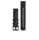 QuickFit Watch Bands for fēnix 6S - 20 mm - Heathered Black Nylon with Black Hardware - 010-12875-00 - Garmin